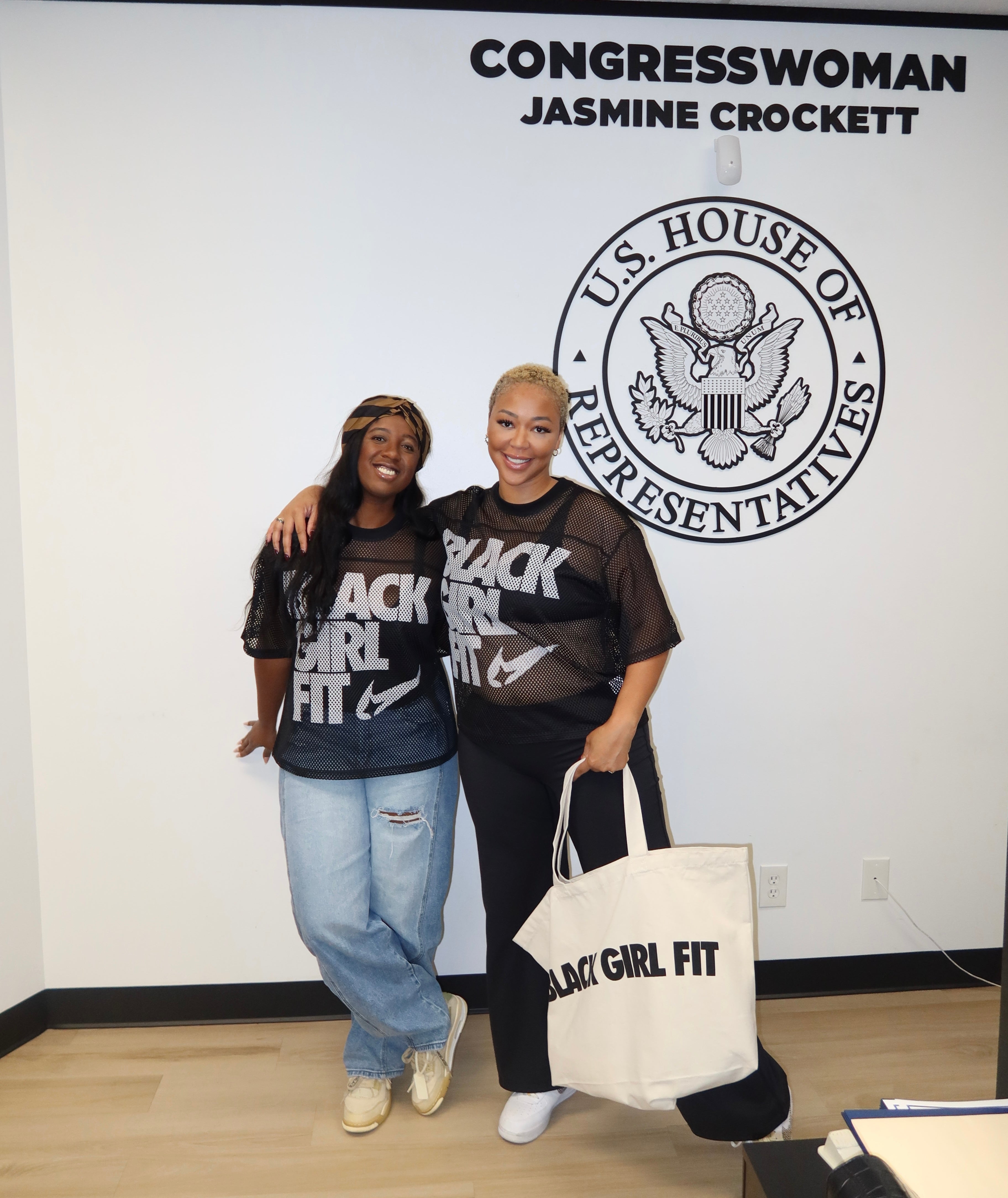 BLACK GIRL FIT MESH