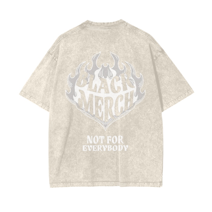 Acid Wash Oversize T-Shirt - 250 GSM